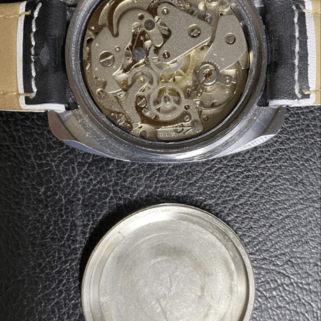 70年代 ARSA クロノグラフ バルジュー 7734 オーガストレイモンド