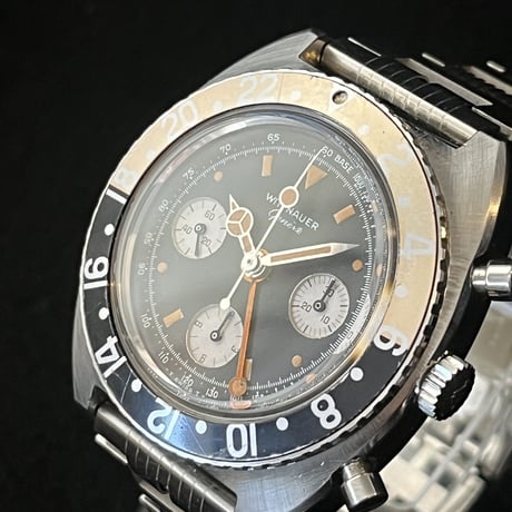 60年 ウイットナー 245T バルジュー 724 ヴィンテージ GMT