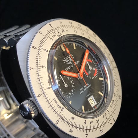 HEUER ホイヤー カリキュレーター Cal.12  オリジナルバンド