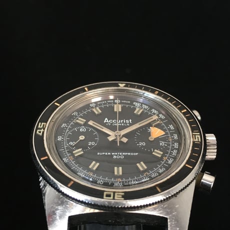 Accurist ダイバー クロノグラフ Landeron Cal.248