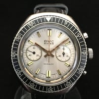 BWC ダイバー クロノグラフ  バルジュー 7733