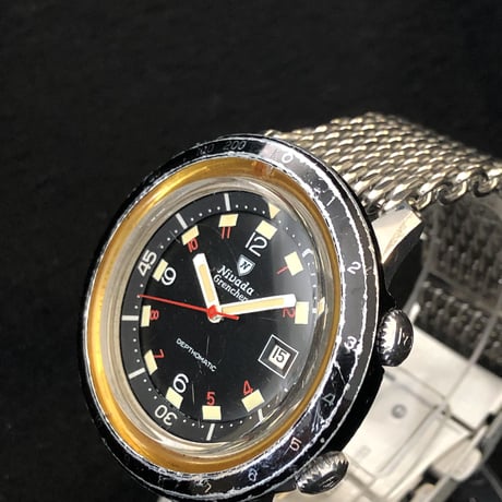 60年代：ニバダ デプソマテック Depthomatic EPSA ダイバーズ スーパーコンプレッサー