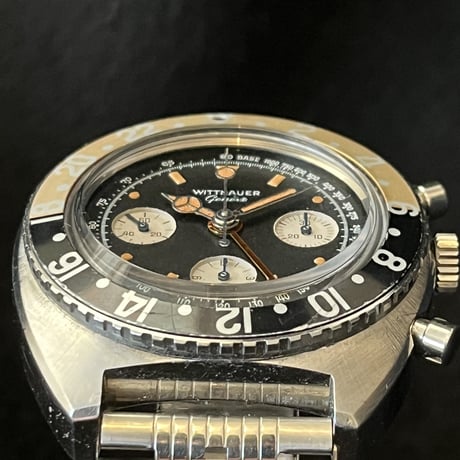 60年 ウイットナー 245T バルジュー 724 ヴィンテージ GMT