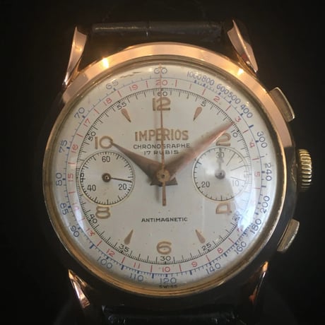 Imperios 18金無垢 クロノグラフ  Valjoux 92