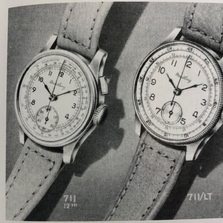 Breiting One Push Chronograph Ref 711