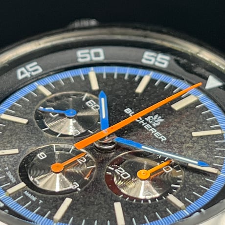 ブッフェラー　BUCHERER　ダイバー クロノグラフ　Lemania 1873　1970年代
