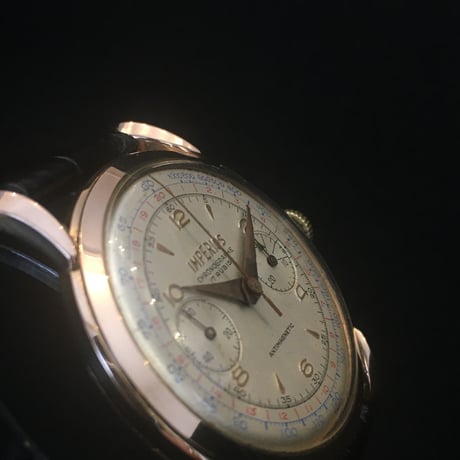Imperios 18金無垢 クロノグラフ  Valjoux 92