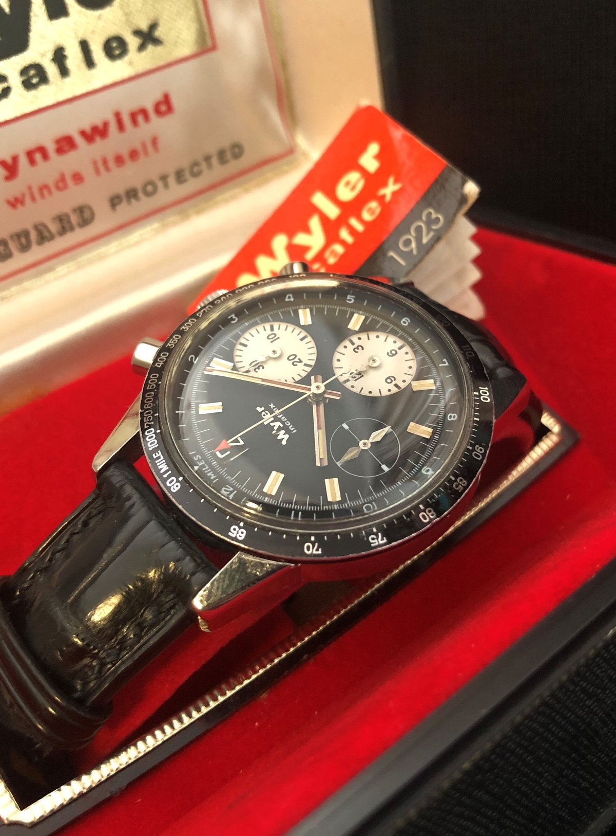 Wyler valjoux 72 with box | HawL