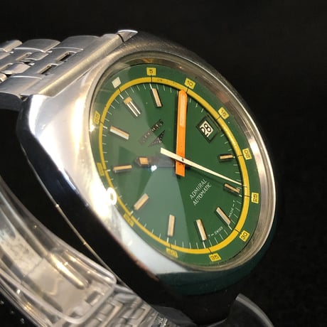 70年代 ロンジン ダイバーズ スーパー コンプレッサー ヴィンテージ 深緑