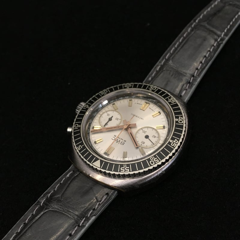 BWC ダイバー クロノグラフ バルジュー 7733 | The Vintage Watch