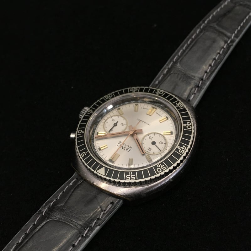 BWC ダイバー クロノグラフ バルジュー 7733 | The Vintage Watch