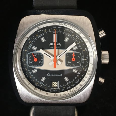 70年代 ARSA クロノグラフ バルジュー 7734 オーガストレイモンド