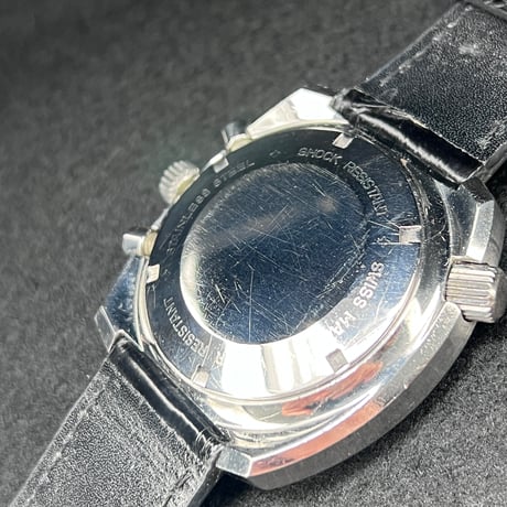 ブッフェラー　BUCHERER　ダイバー クロノグラフ　Lemania 1873　1970年代