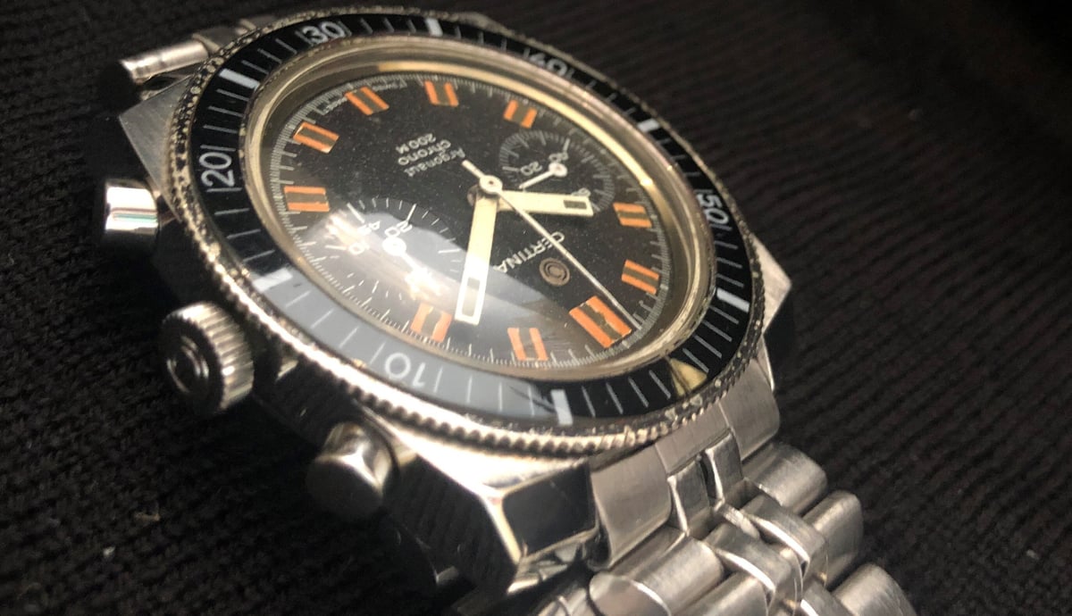 Certina Argonaut 200m Valjoux 23 | The Vintage ...