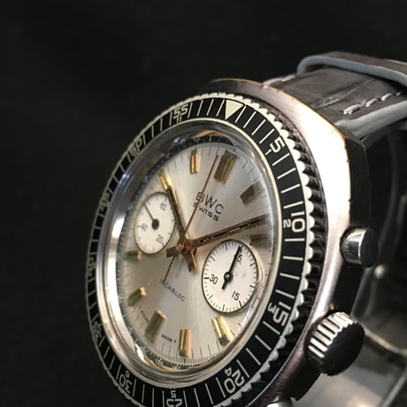 BWC ダイバー クロノグラフ  バルジュー 7733