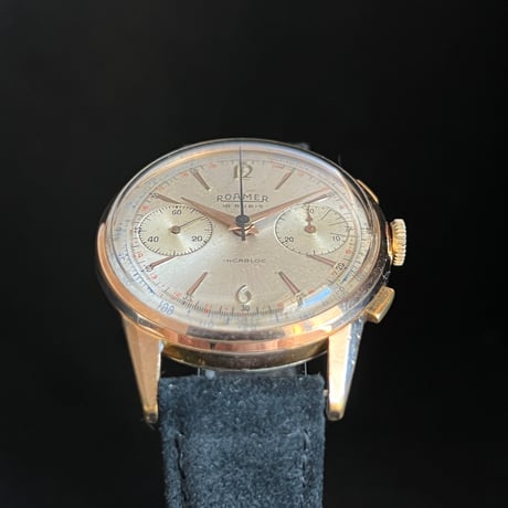 ROAMER ローマー Valjoux 22 ヴィンテージ クロノグラフ