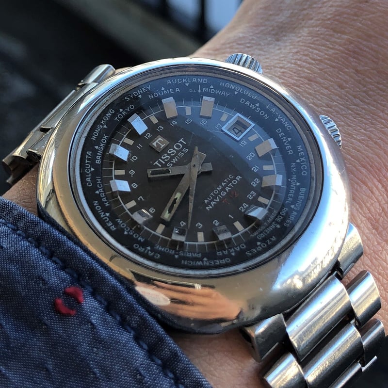 Tissot Navigator T-12 ワールドタイム 24時間時計 | The Vint...