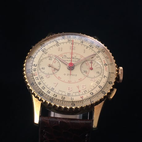 Breitling Chronomat 769 Gold Dial Venus 175