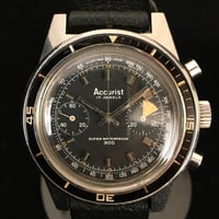 Accurist ダイバー クロノグラフ Landeron Cal.248