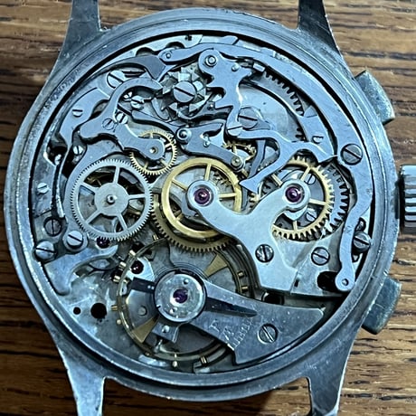 Oriental Angelus 215 ミリタリー クロノグラフ ヴィンテージ