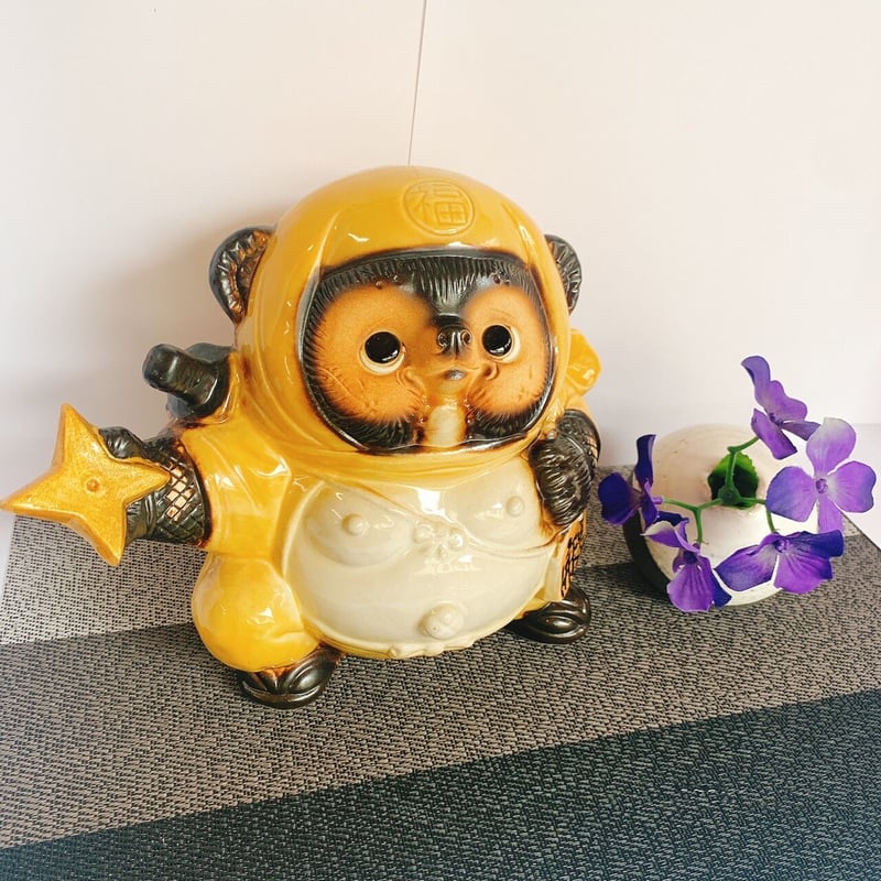 くぬぎ 忍者狸くノ一 7号 黄色 | たぬき村オンラインショップ