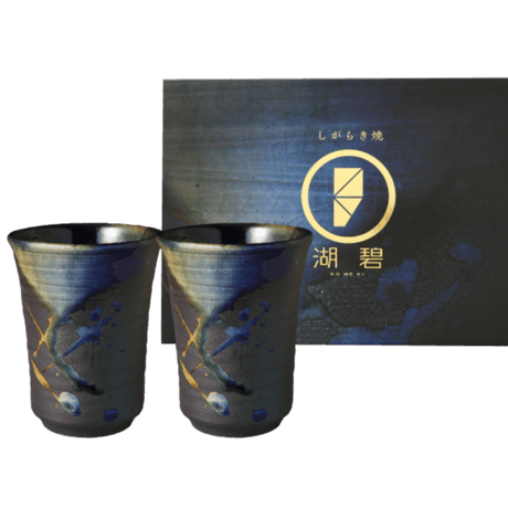 湖碧フリーカップ〈2個入〉 ギフト用箱付