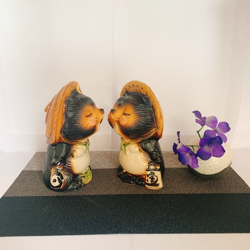 キス狸 6号（オス・メスペア） | たぬき村オンラインショップ