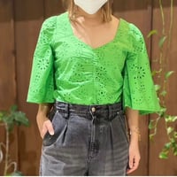 SCOTCH&SODA  刺繍ブラウス