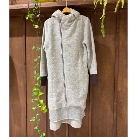 まこ　JUDDY CORN デザート裏毛パーカー　杢グレー juddycorn | STORES