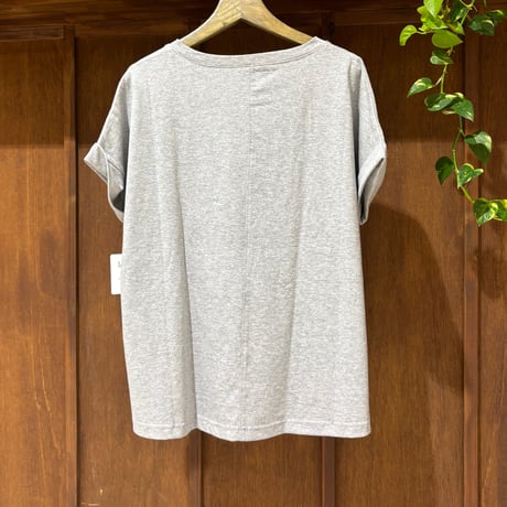 CLOCHE  箔ロゴ Tee (グレー)