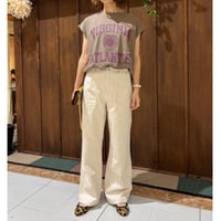 LE MELANGE  デッキパンツ