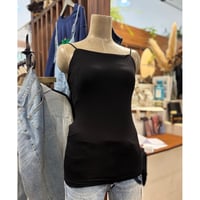 CLOCHE  カップ付バックオープンキャミソール