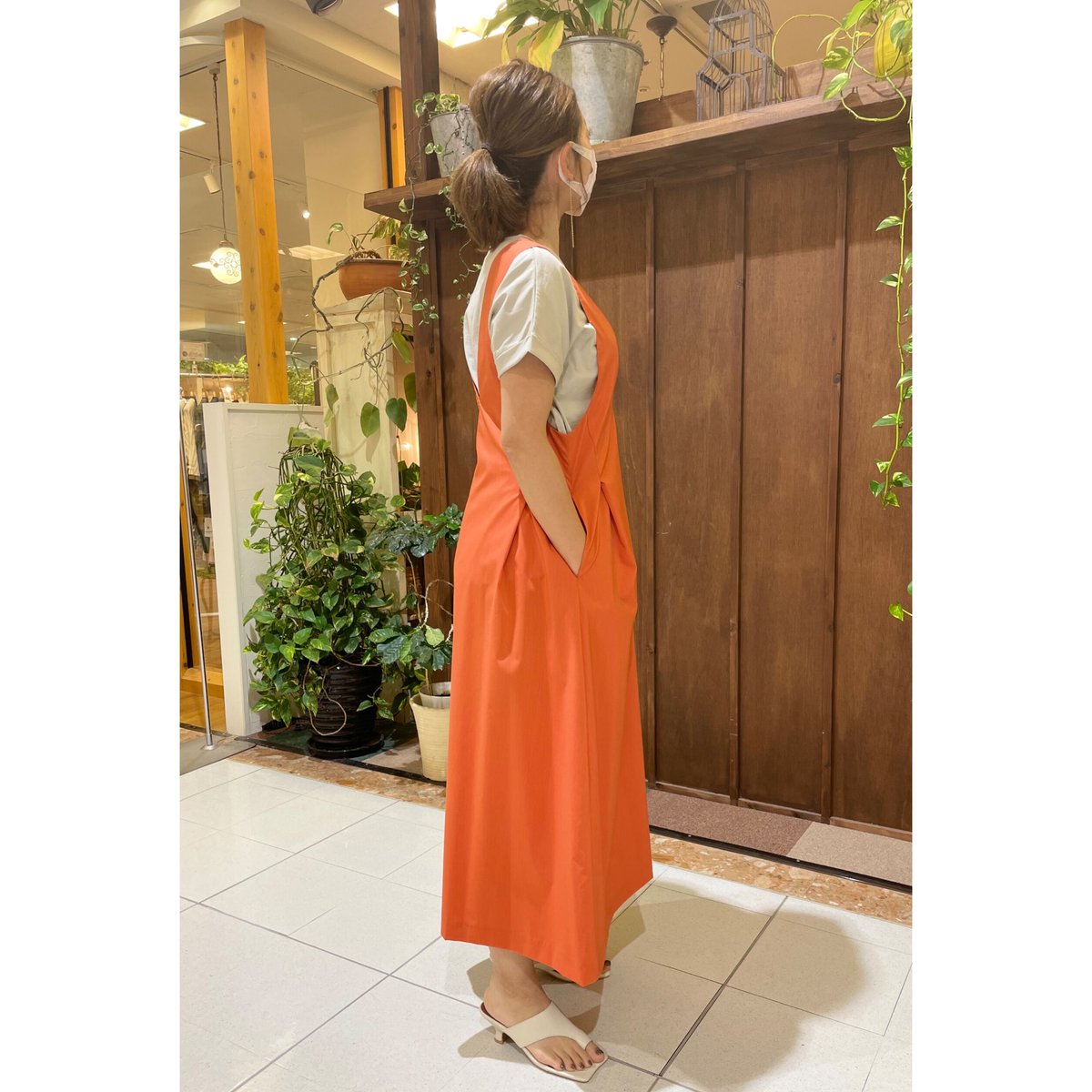 ☺️CLOCHEクロシェ☺️ティアードワンピース ブラック 1回着用