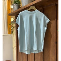 CLOCHE  モックネック無地Tee