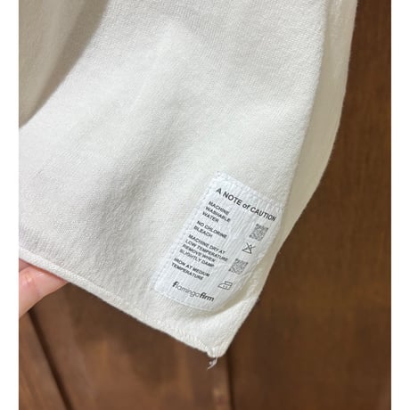 flamingofirm  ニットポンチョTee