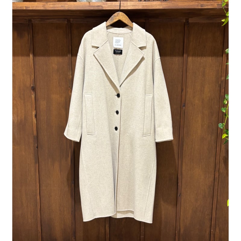 【期間限定セール】CLOCHE モヘアコート ベージュ CLOCHE ウールロングコート | selectshop_freedom STORE