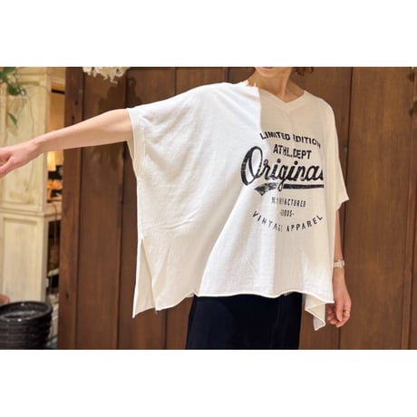 flamingofirm  ニットポンチョTee