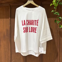 CLOCHE  7分袖ロゴTee