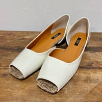 JETEE  オープントゥパンプス