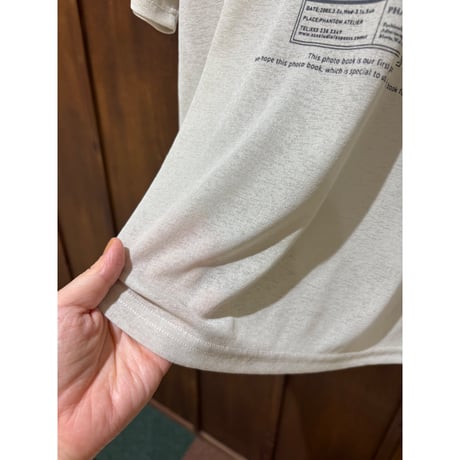 CHIGNON   PHOTOシアーTee (ベージュ)