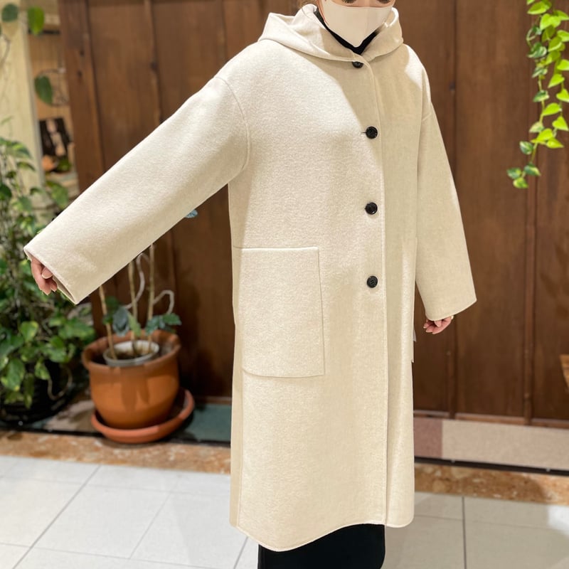 49500円新品クロシェ【 CLOCHE 】2wayウールロングコート CLOCHE フードロングコート | selectshop_freedom STORE