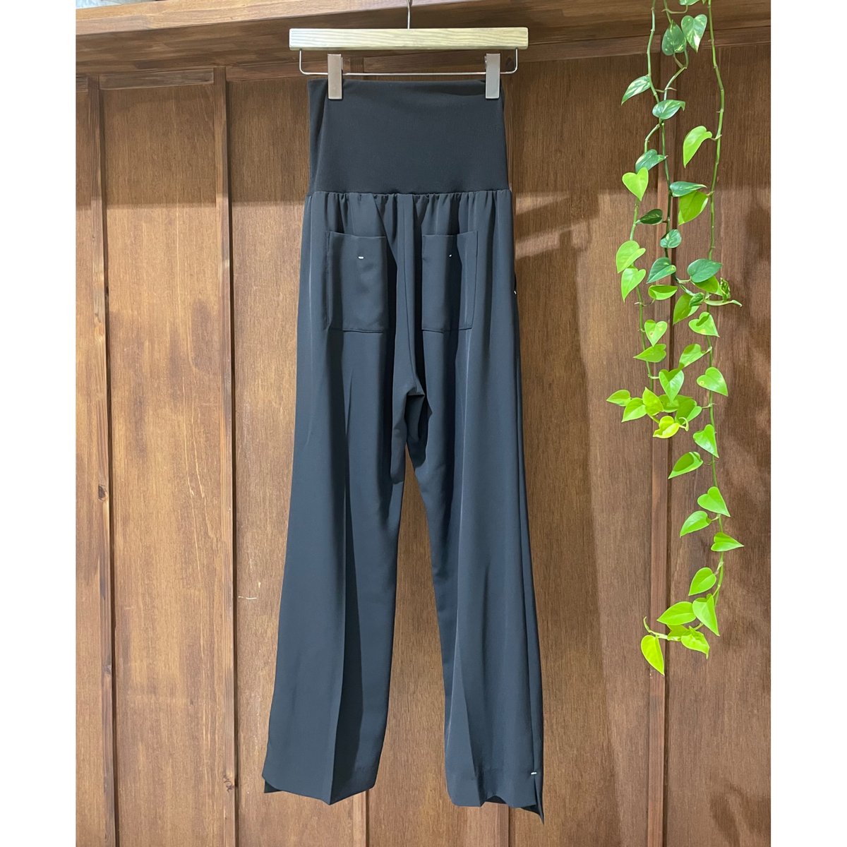 YENN WAIST RIB STEP HEM PT | selectshop_freedo