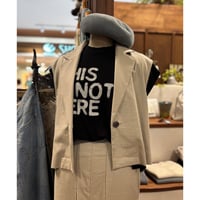 CLOCHE   フレンチリネンブレンドジレ