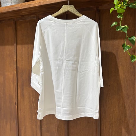 CLOCHE  7分袖ロゴTee