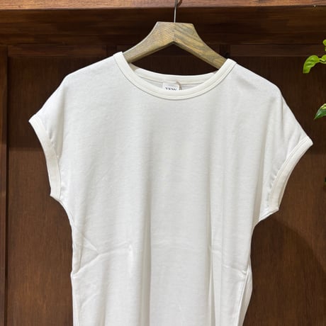 YENN  SHORT SLEEVE RIB TEE