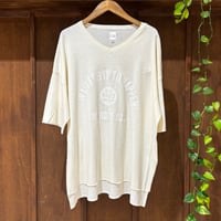 flamingofirm  VネックニットビッグTee