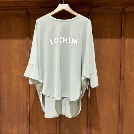 CLOCHE  ロゴ7分袖トップス