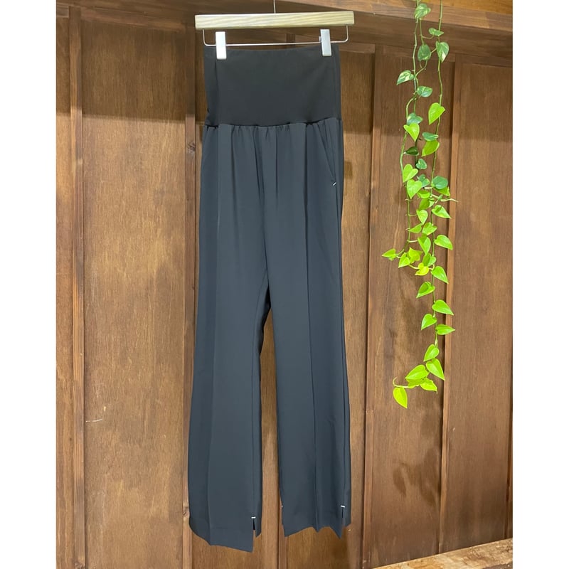 YENN WAIST RIB STEP HEM PT | selectshop_freedo