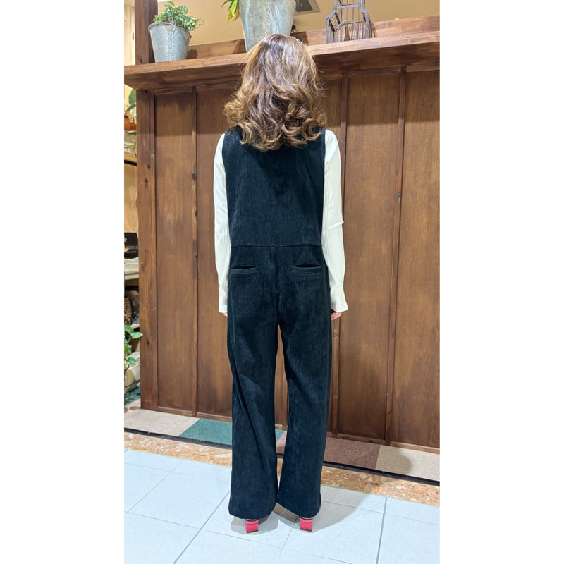 CYAN TOKYO スラブモールコンビベストサロペ | selectshop_freedo