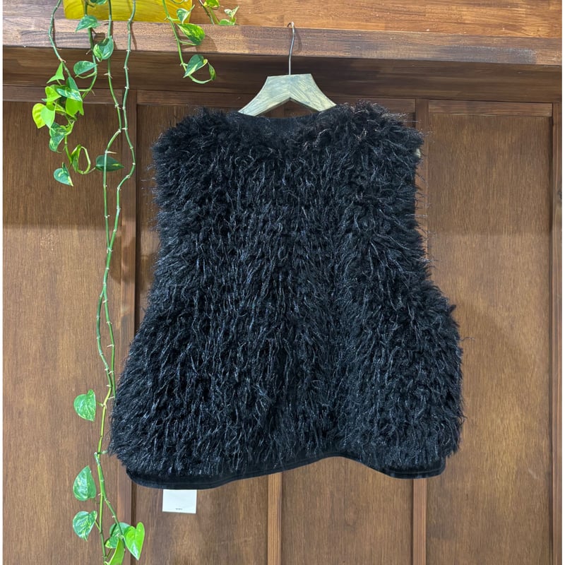 CYAN TOKYO ミックスファーzipベスト | selectshop_freedom